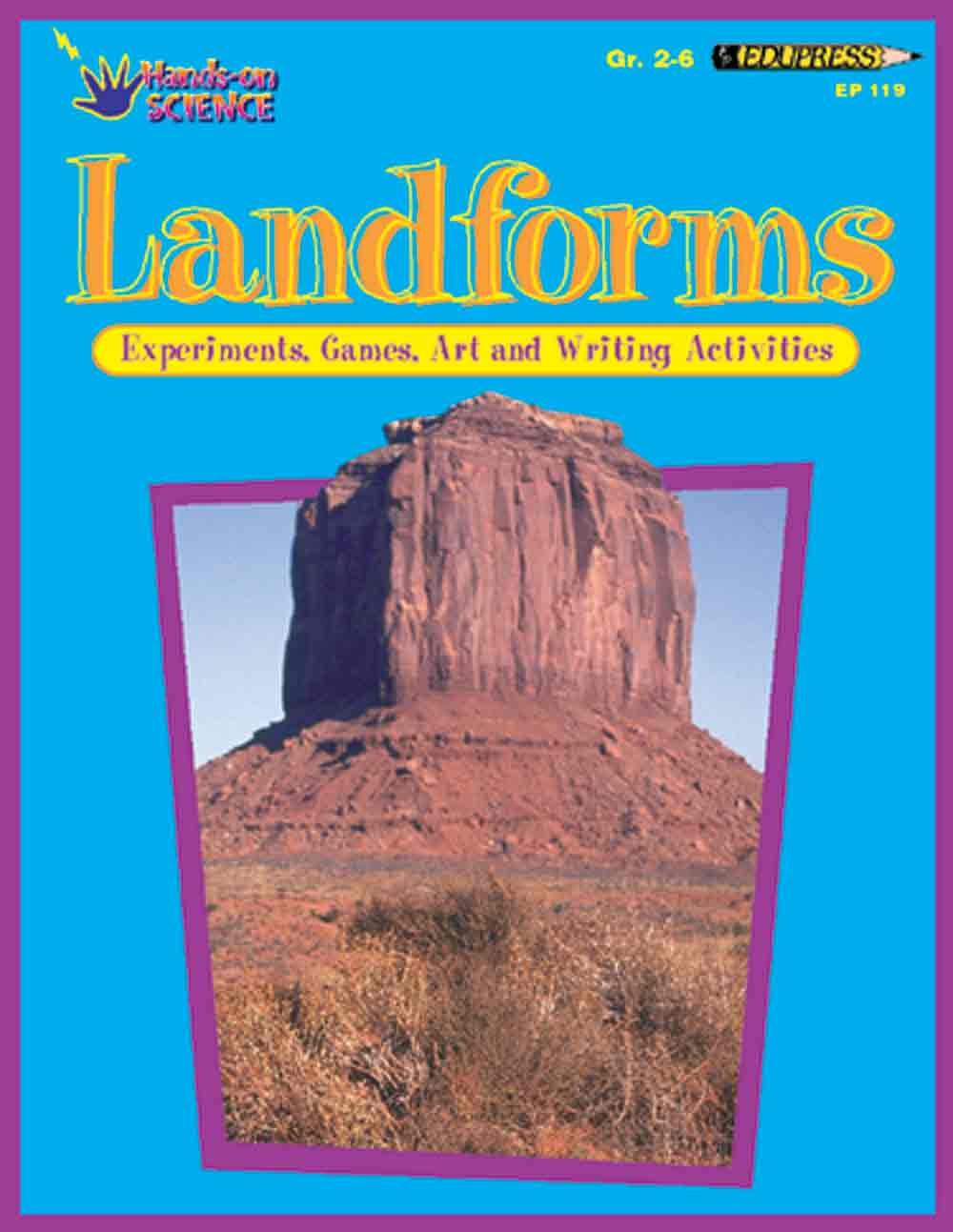 EDUPRESS EP-119 ACTIVITY BOOK LANDFORMS