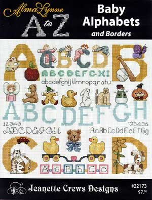 A to Z Baby Alphabets - Cross Stitch Pattern