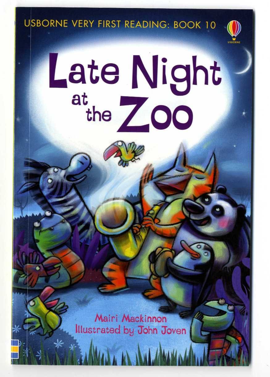Usborne Very First Reading: Book 10 - Late Night at the Zoo