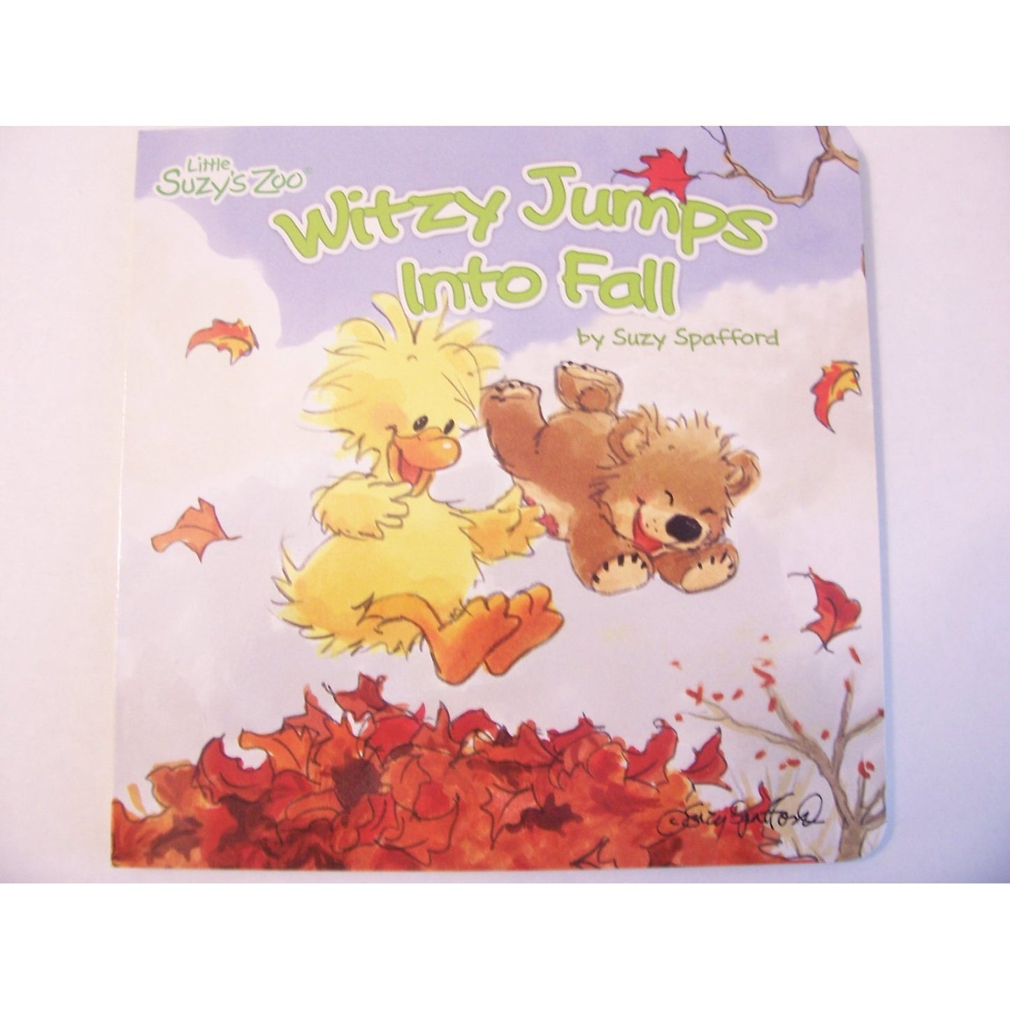 Witzy Jumps Into Fall Board Book