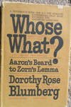 Whose What?