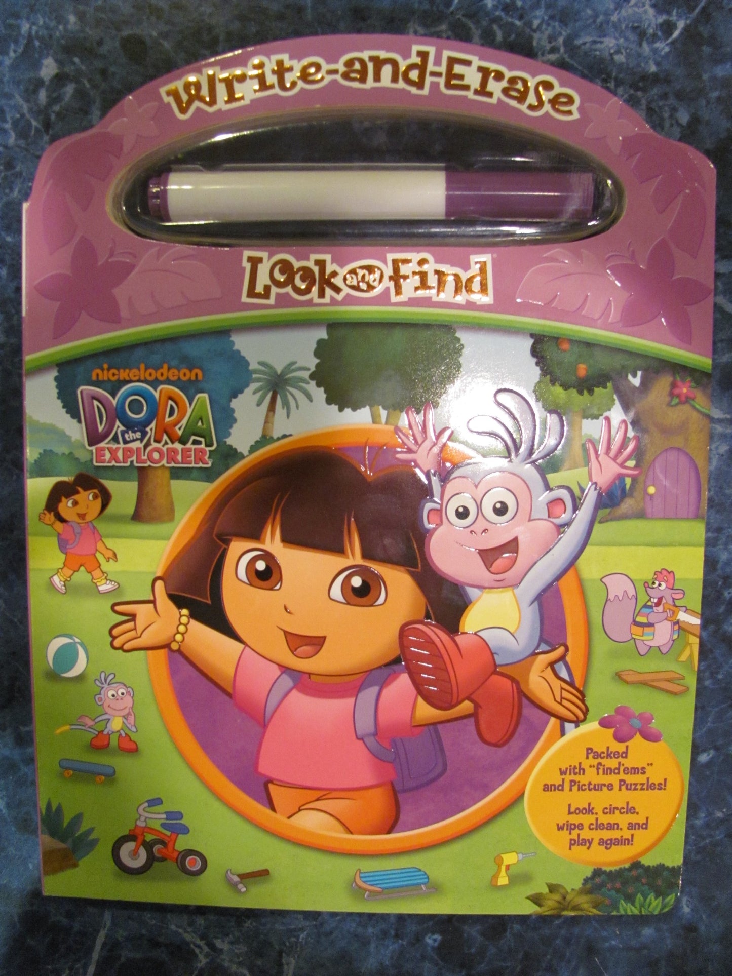 DORA EXPLORER WRITE AND ERASE LO