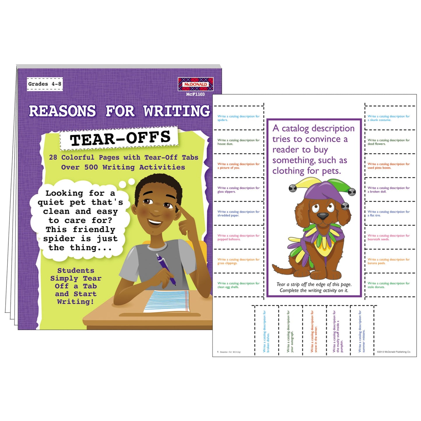 McDonald Publishing Reasons for Writing Tear-Offs