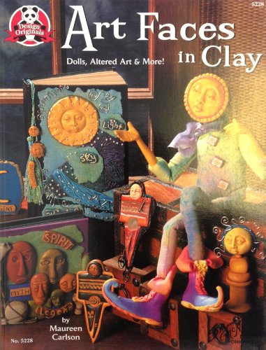 BOOK: ART FACES IN CLAY NO 522, Multi-Color