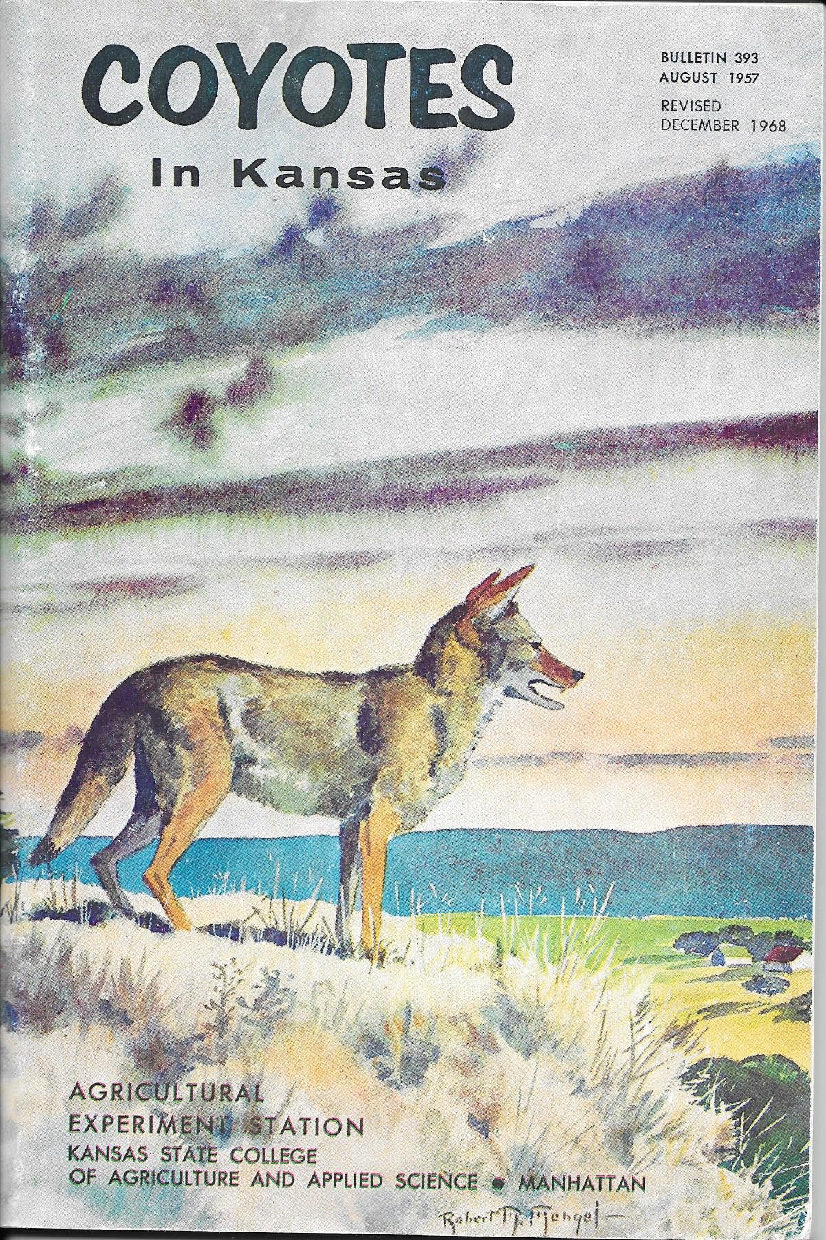 Coyotes In Kansas Bulletin 393 August 1957