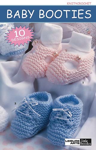 Leisure Arts Book, Yarn Booties