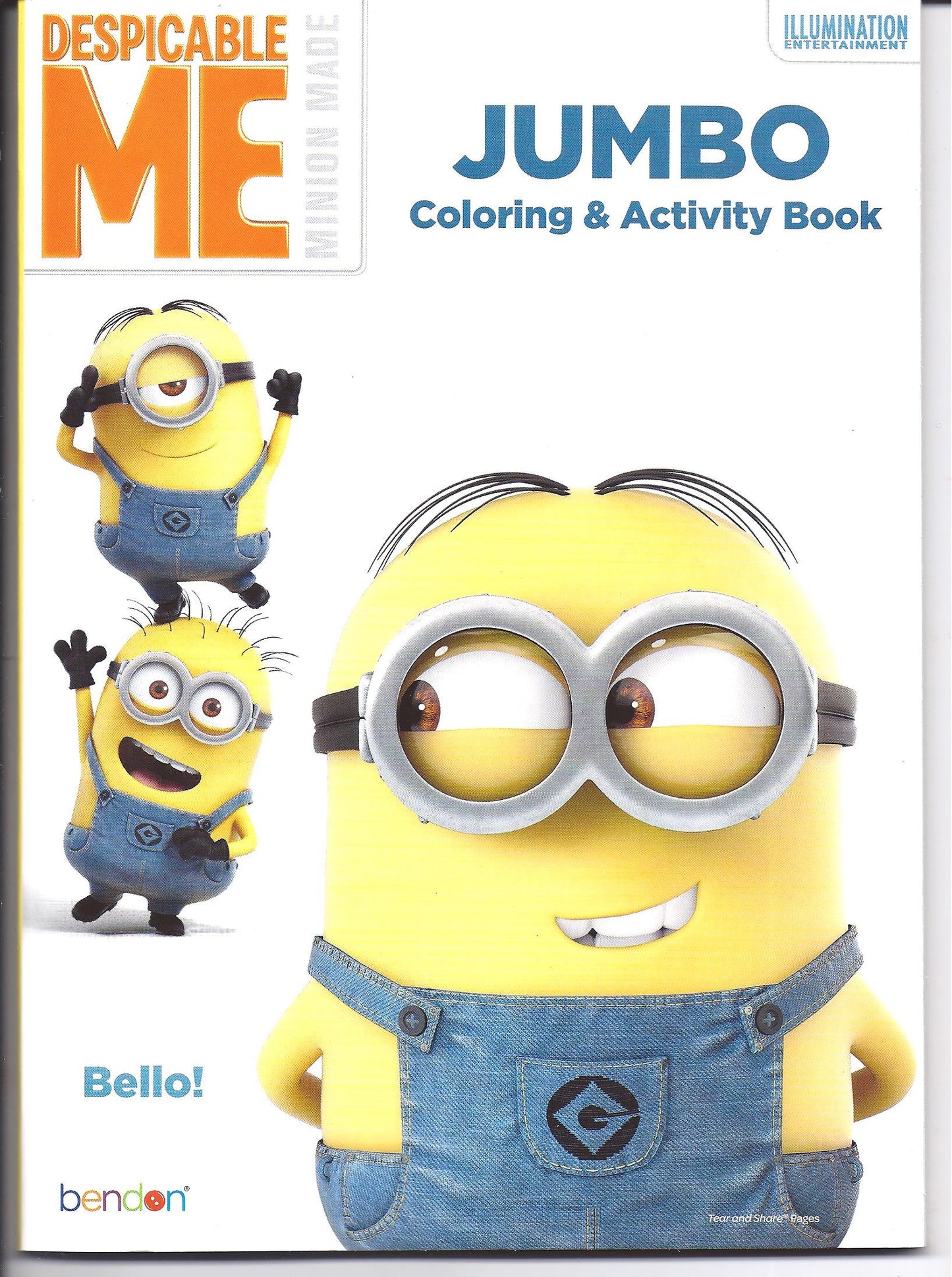 Despicable Me Minion Coloring Book