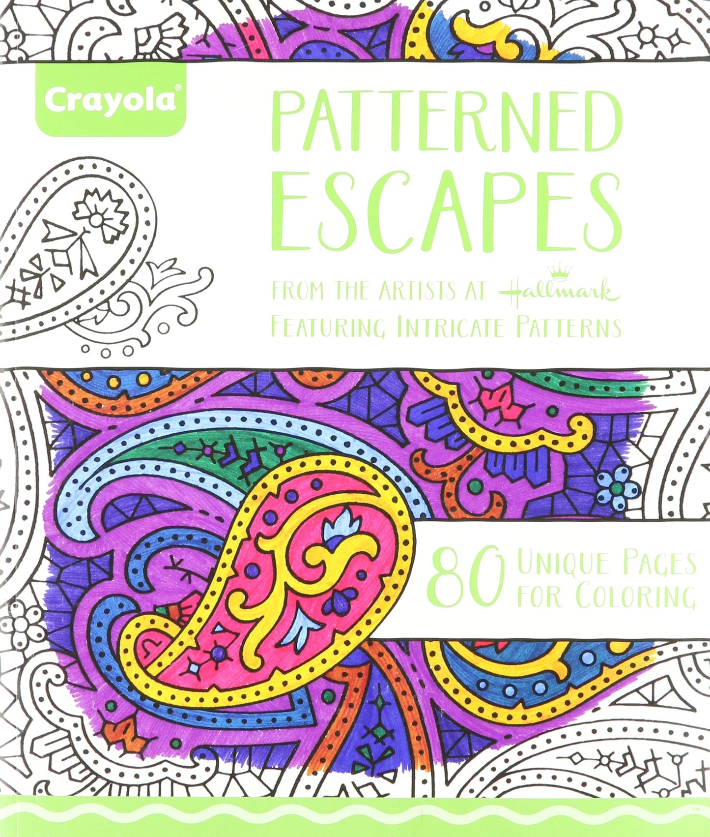 Crayola Patterned Escapes Coloring Book