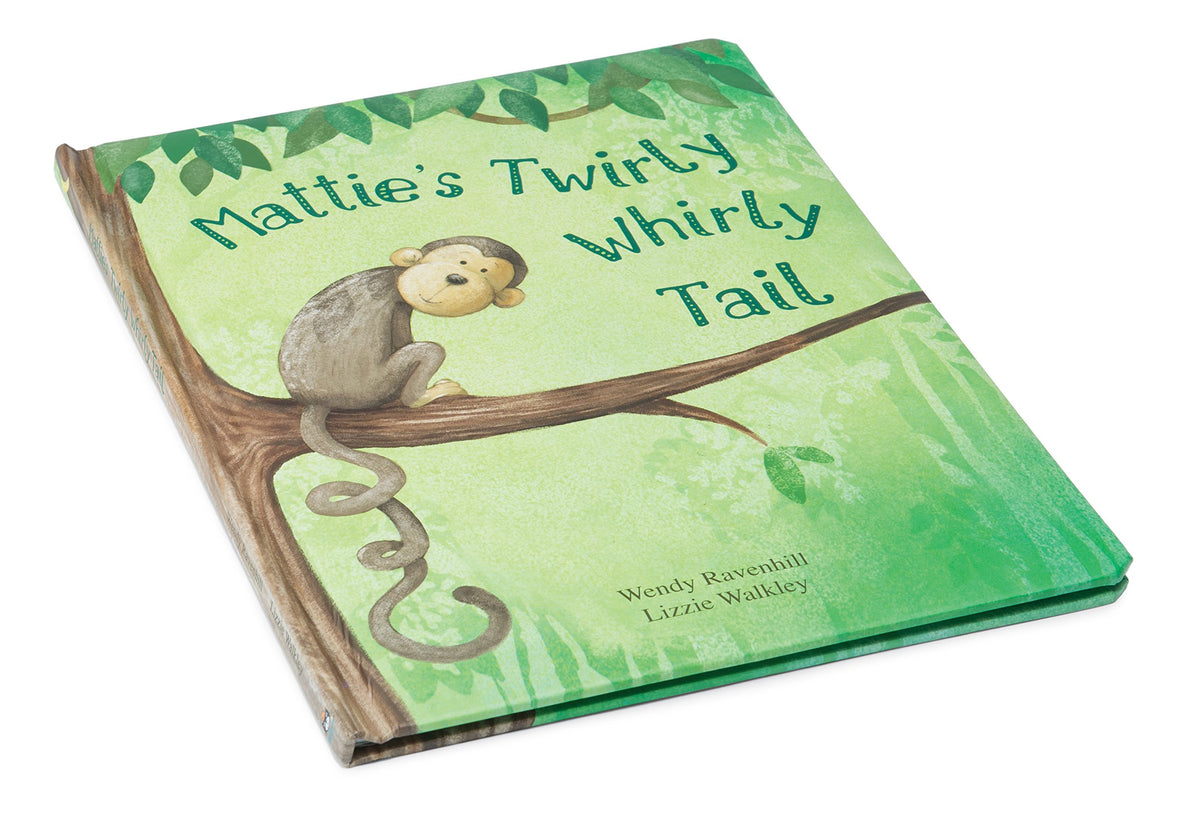 Jellycat Mattie's Twirly Whirly Tail, 7.75 inches x 10 inches