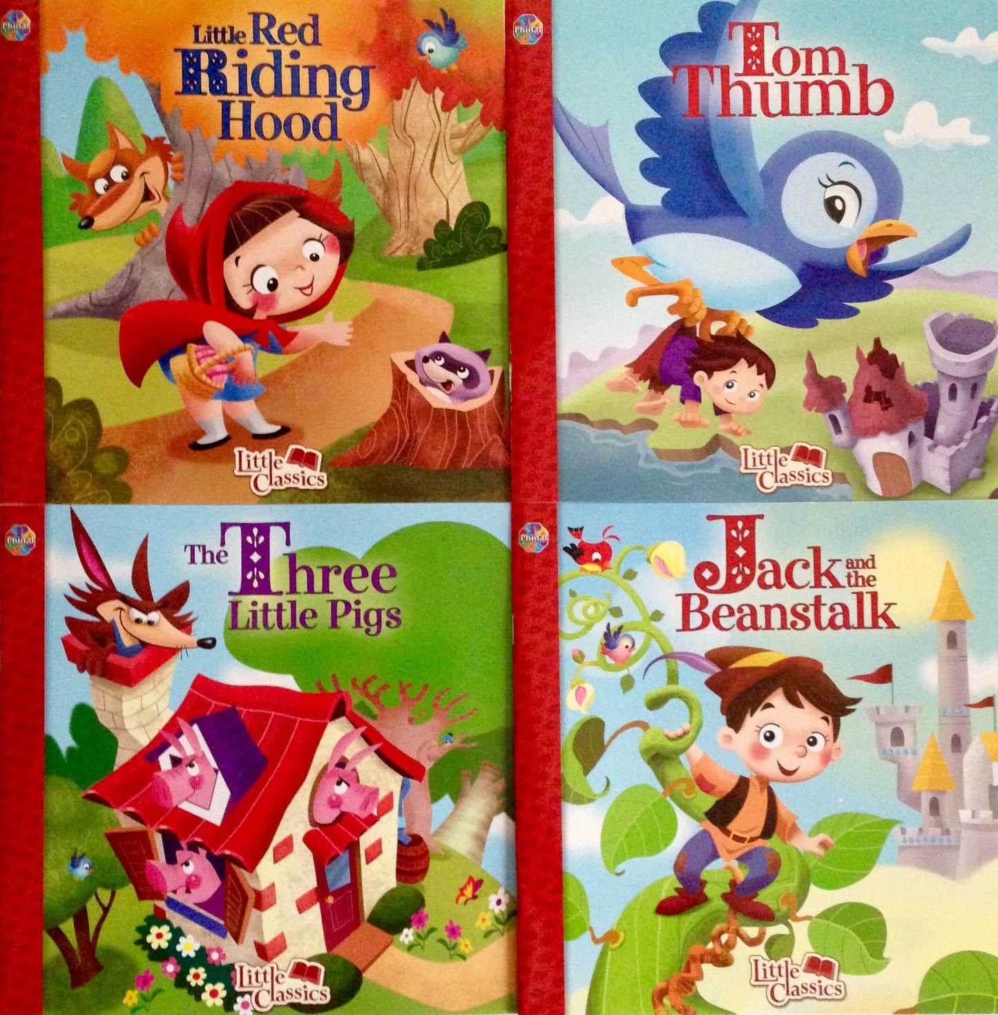 Little Classics (Assorted, Titles & Quantities Vary) Jack & the Beanstalk, Little Red Riding Hood, Three Little Pigs and/or Tom Thumb
