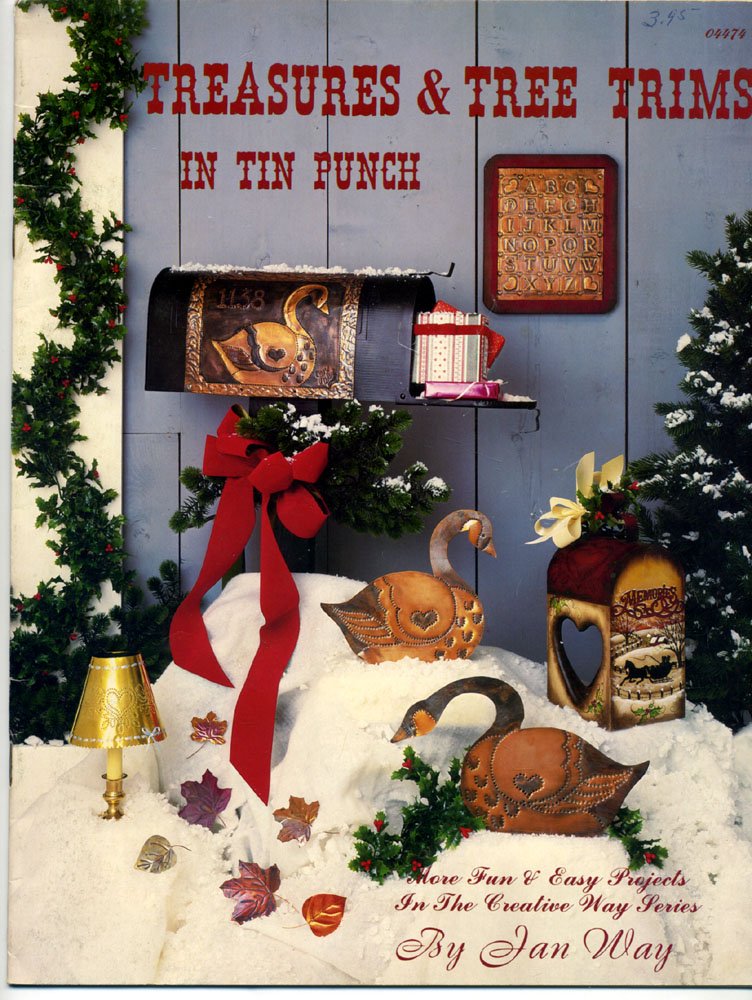 Treasures & Tree Trims in Tin Punch 1984 Herr Publications