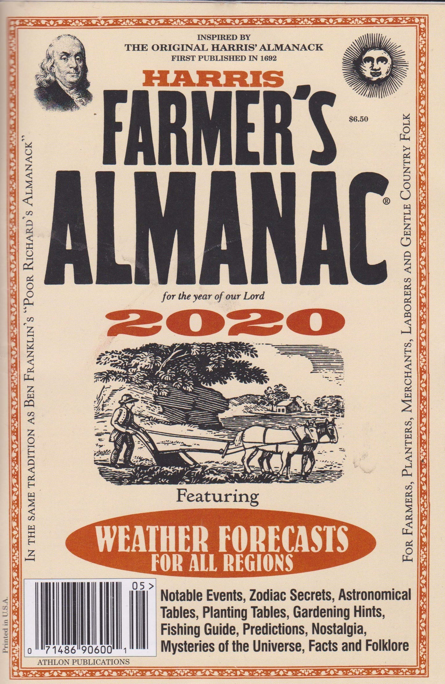 Harris Farmer's Almanac Magazine 2020