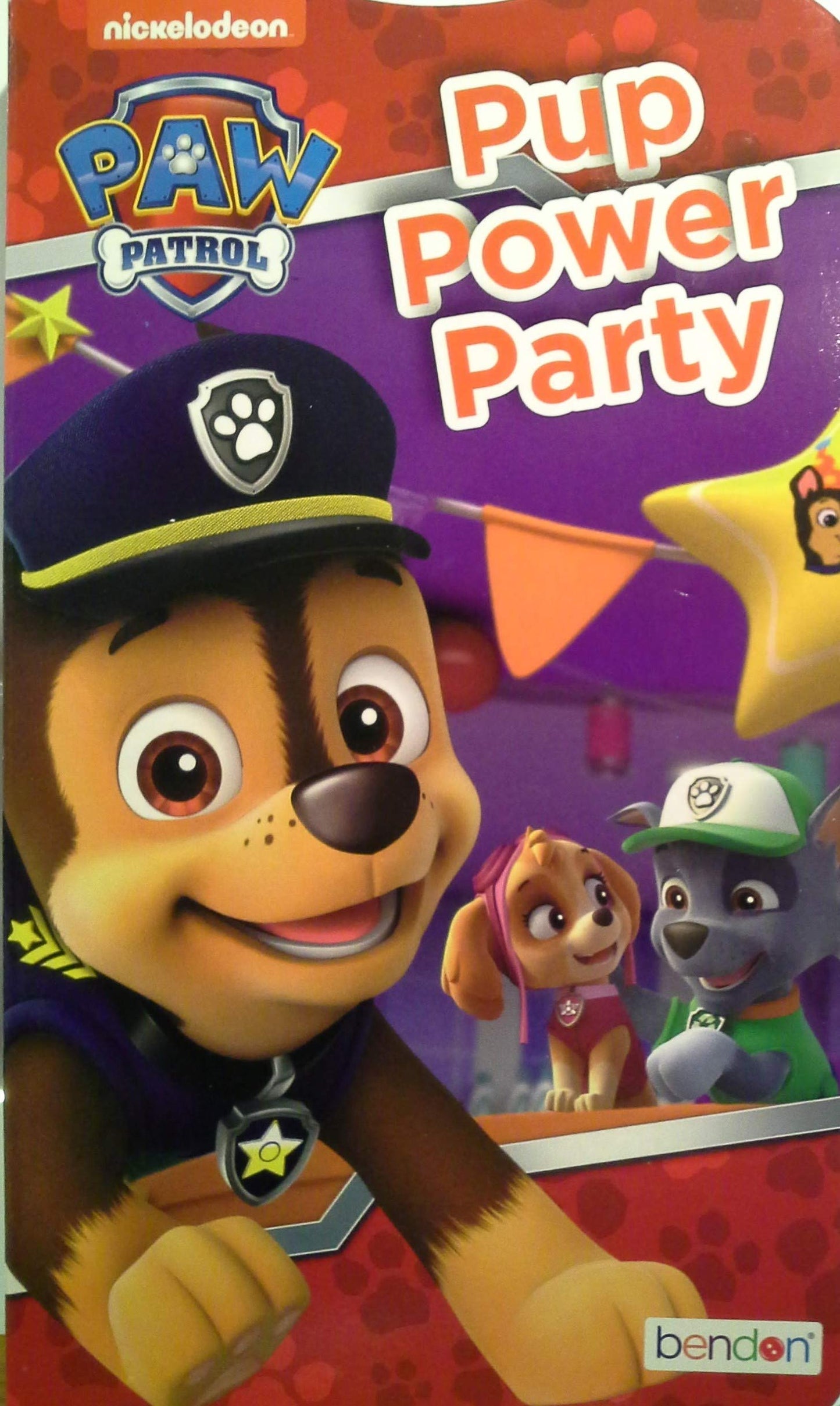 Nickelodeon Paw Patrol Pup Power Party Shaped Board Book