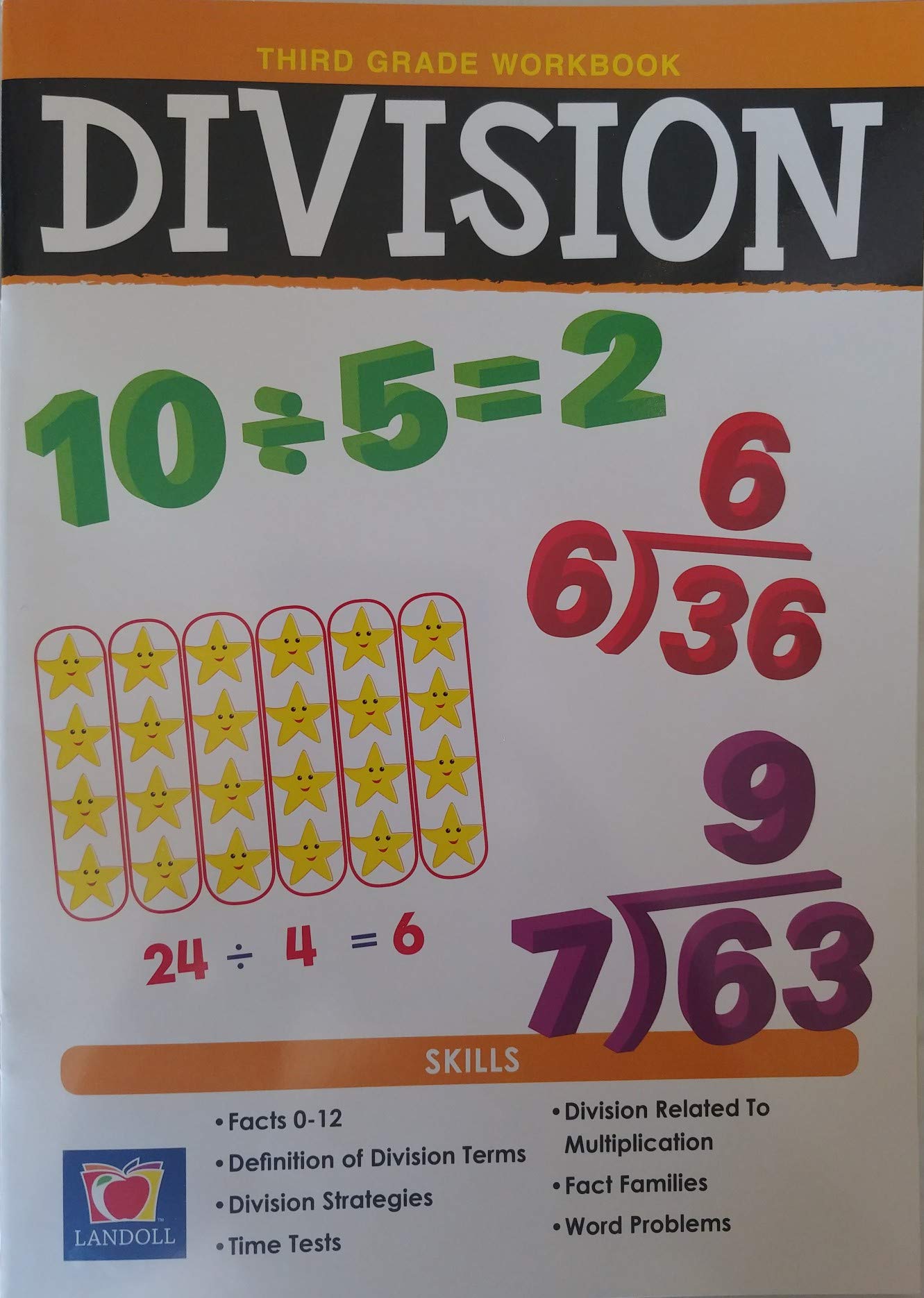 Division Third Grade Workbook