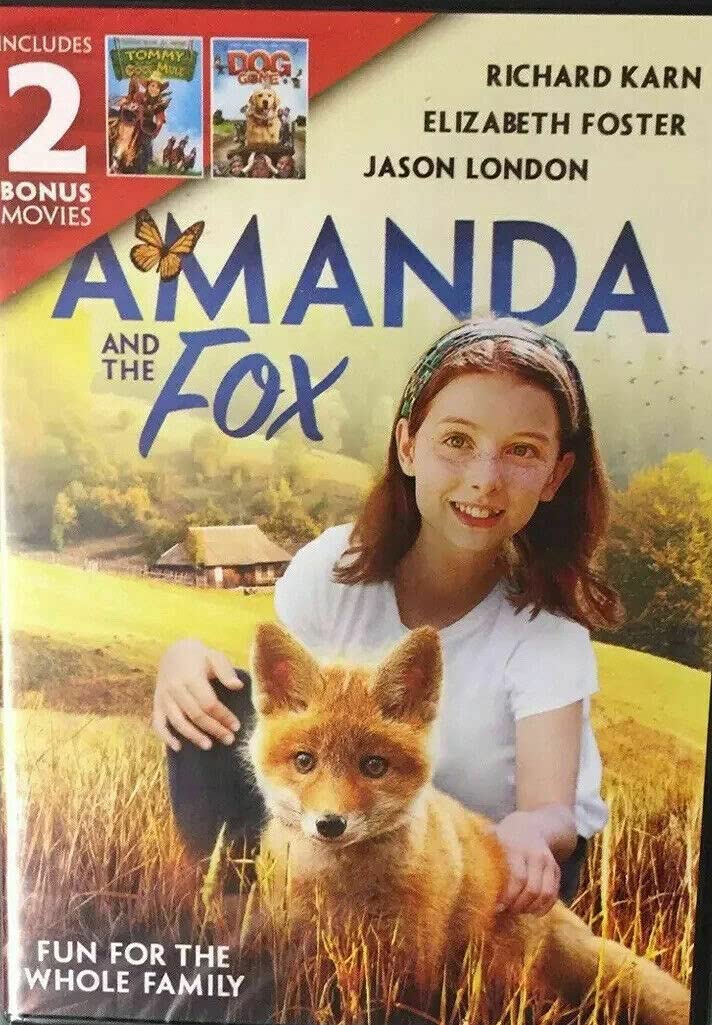 Three family films on DVD Amanda and the Fox - Tommy and the Cool Mule - Dog Gone