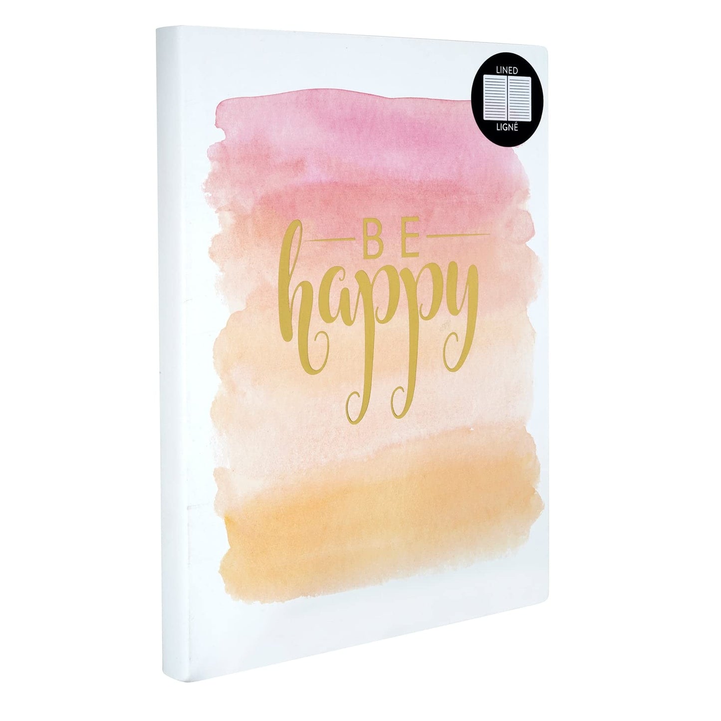 Be Happy Lined Journal by Artist's Loft™, 6”; x 8”;
