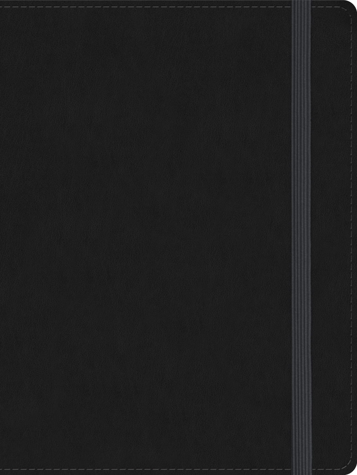 RVR 1960 Biblia de apuntes tamaño personal, negro, símil piel sobre tapa dura/ RVR 1960 Personal Size Note Taking Bible Black LeatherTouch Cloth Over Board (Spanish Edition)