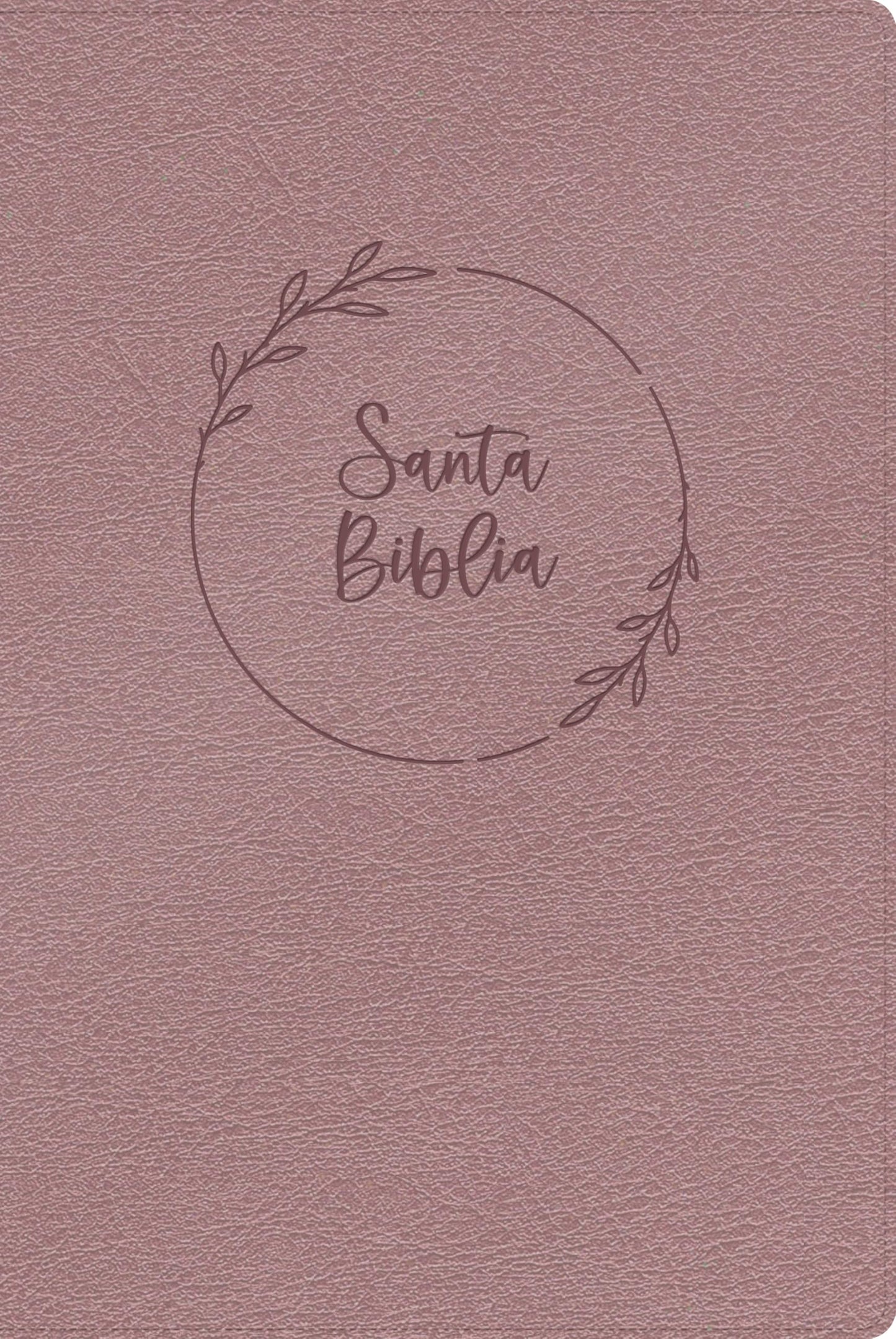 Biblia Reina Valera 1960 Biblia Letra Gigante, rosa perla, símil piel (Reina Valera 1960 Giant Print Bible, pearl pink LeatherTouch) (Spanish Edition)