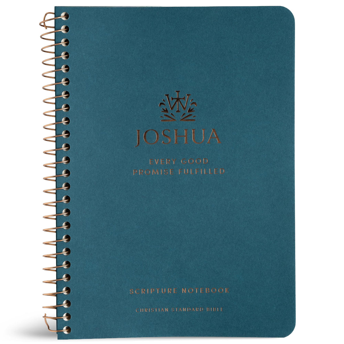 CSB Scripture Notebook, Joshua: Jen Wilkin Edition, Spiral-Bound, Black Letter, Single-Column, Inductive Layout, Journaling Space, Concise Format