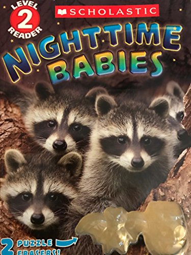 Nighttime Babies Book Only (No Puzzle Eraser) Level 2 Reader