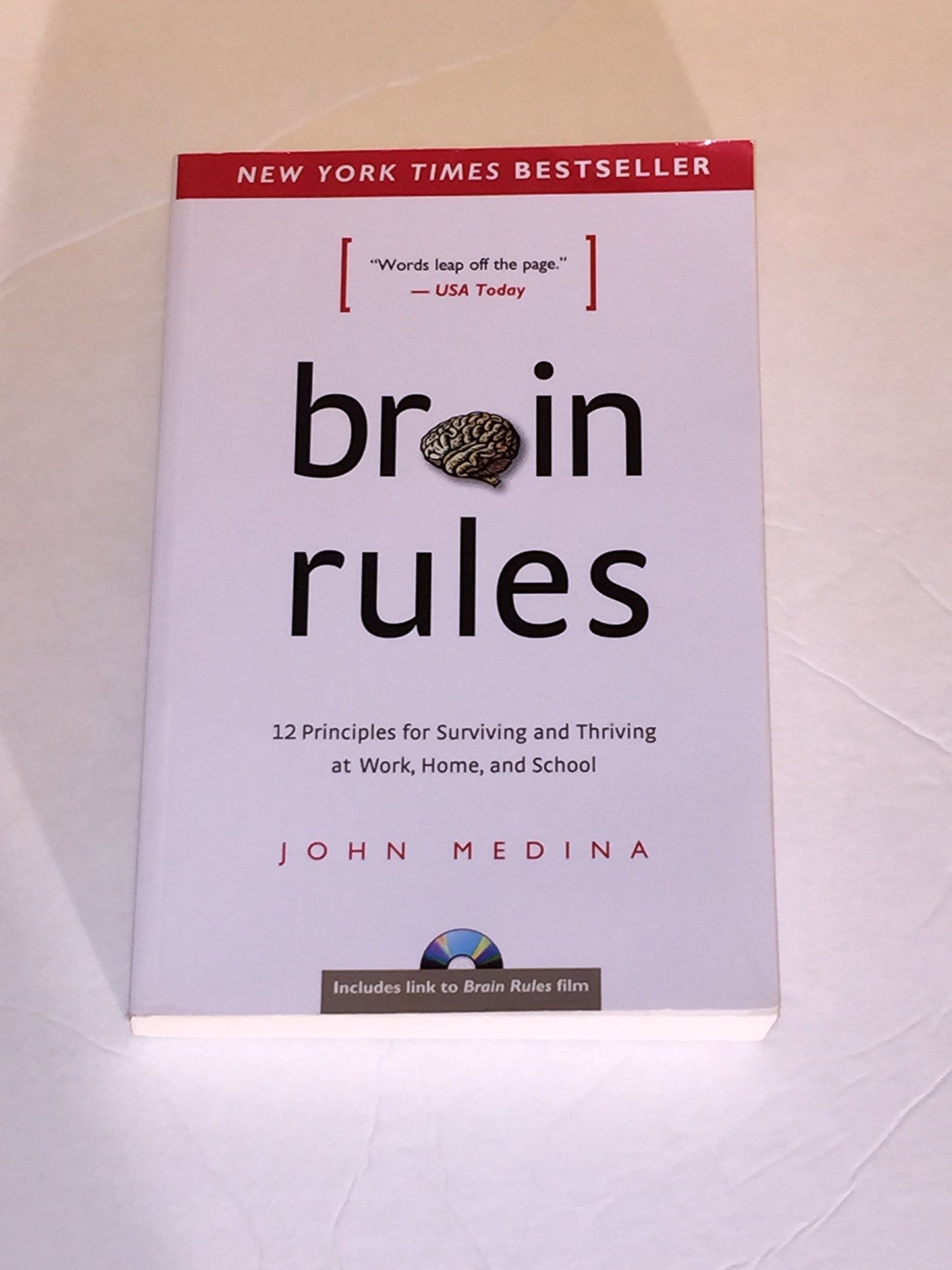 Brain Rules: 12 Principles for Surviving and Thriving at Work, Home, and School - 1864