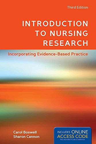 Introduction to Nursing Research: Incorporating Evidence-Based Practice