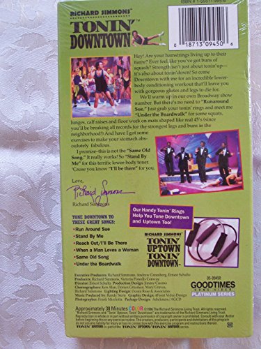 Richard Simmons Tonin' Downtown: An Exciting Lower Body Workout