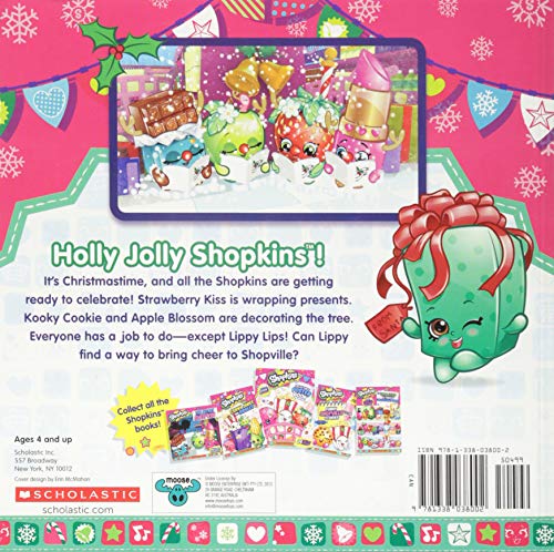 A Merry Shopkins Christmas (Shopkins: 8x8 with stickers)
