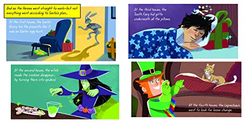 The Holiday Heroes Save Christmas: A Silly Holiday Adventure for Children with Santa!