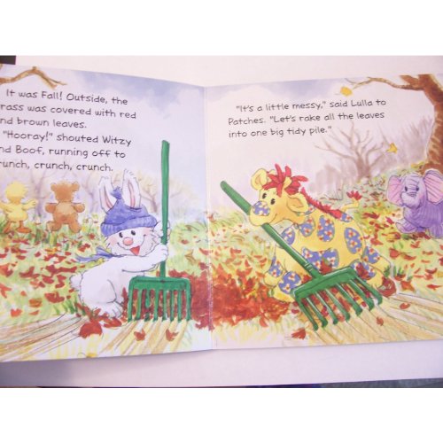 Witzy Jumps Into Fall Board Book