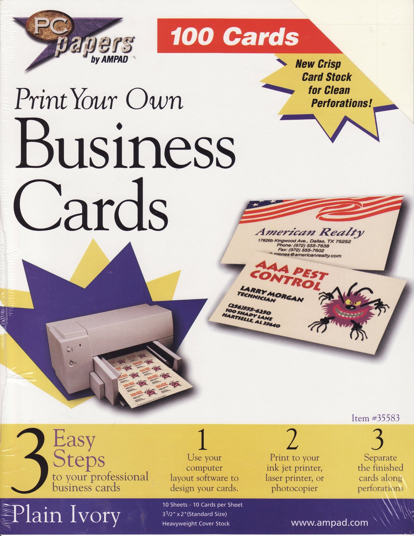 Print Your Own Business Cards