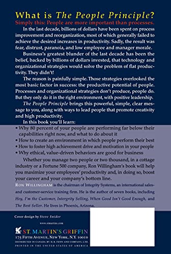 The People Principle: A Revolutionary Redefinition of Leadership