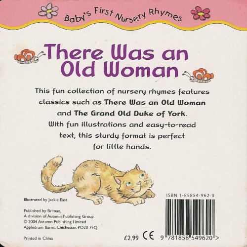 There Was An Old Woman (Baby's First Nursery Rhymes There Was An Old Woman)