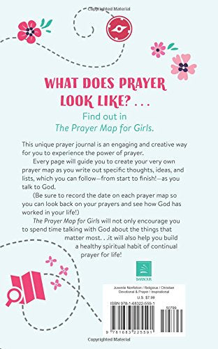 The Prayer Map® for Girls: A Creative Journal (Faith Maps)