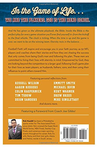 Football Faith: 52 NFL Stars Reflect on Their Faith