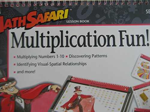 MATHSAFARI MULTIPLICATION FUN! MULTIPLYING 1-10 40 LESSONS