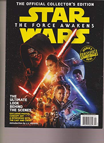 STAR WARS THE FORCE AWAKENS OFFICIAL COLLECTOR'S EDITION MAGAZINE JAN/FEB 2016