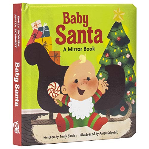 Baby Santa - Baby's First Look and Find Mirror Book - PI Kids