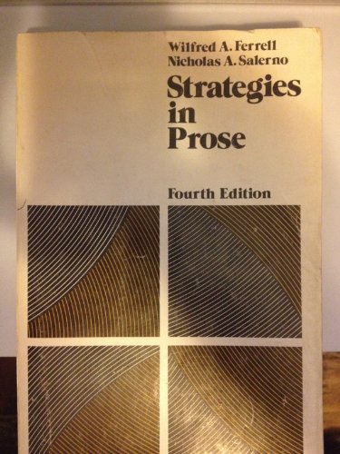 Strategies in prose