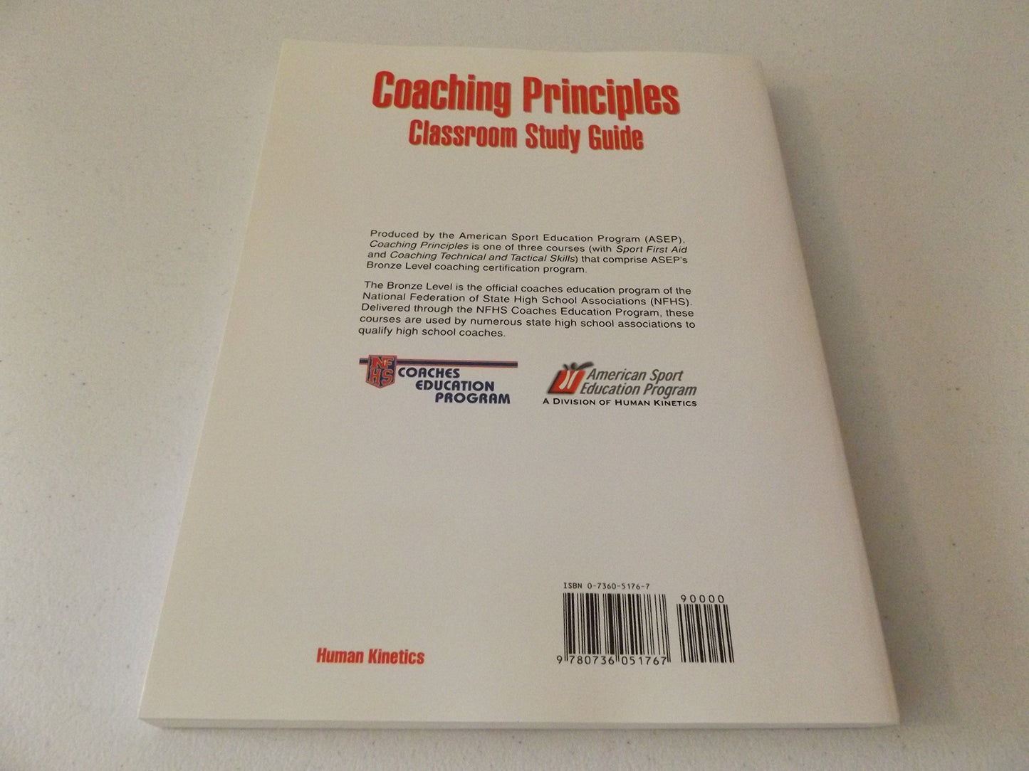 Coaching Principles Classroom Study Guide