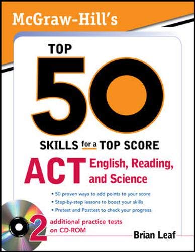 McGraw-Hill's Top 50 Skills for a Top Score: ACT English, Reading, and Science