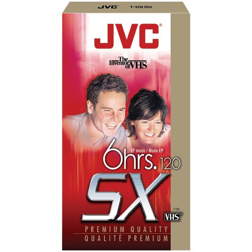 JVC T-120DU Premium Quality Vhs Videocassettes (Discontinued by Manufacturer)