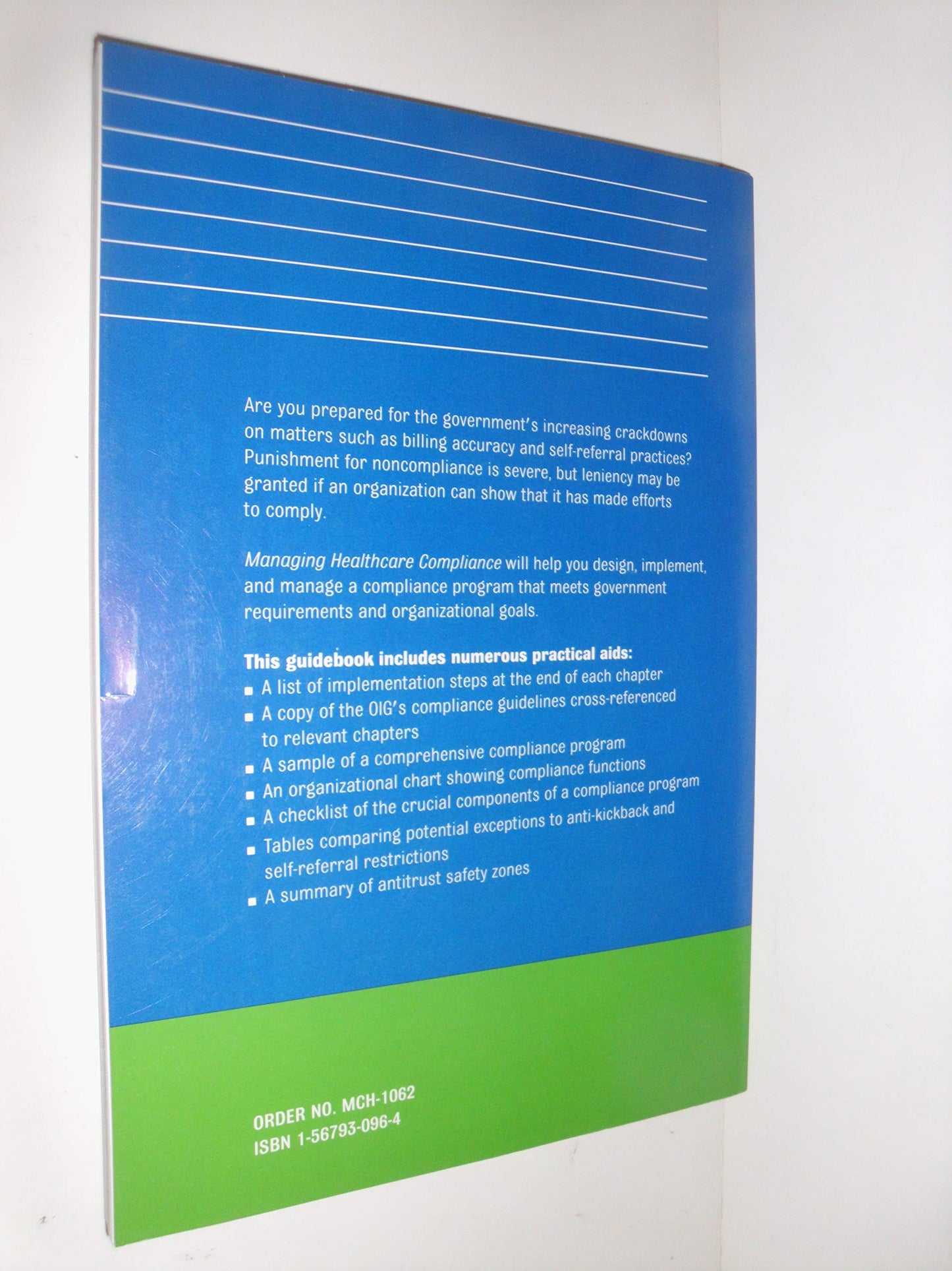 Managing Healthcare Compliance