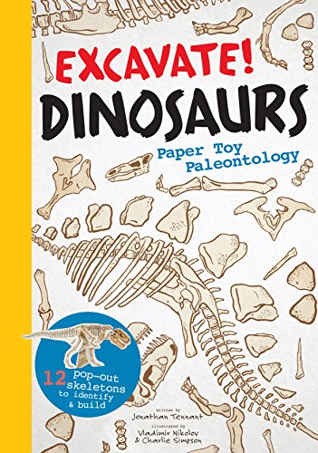Excavate! Dinosaurs: Paper Toy Paleontology - 2392