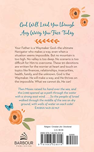 God's Way through Worry: 90 Empowering Devotions for Women