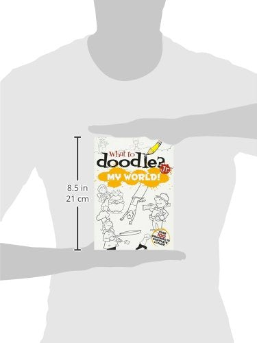 What to Doodle? Jr.--My World! (Dover Doodle Books)