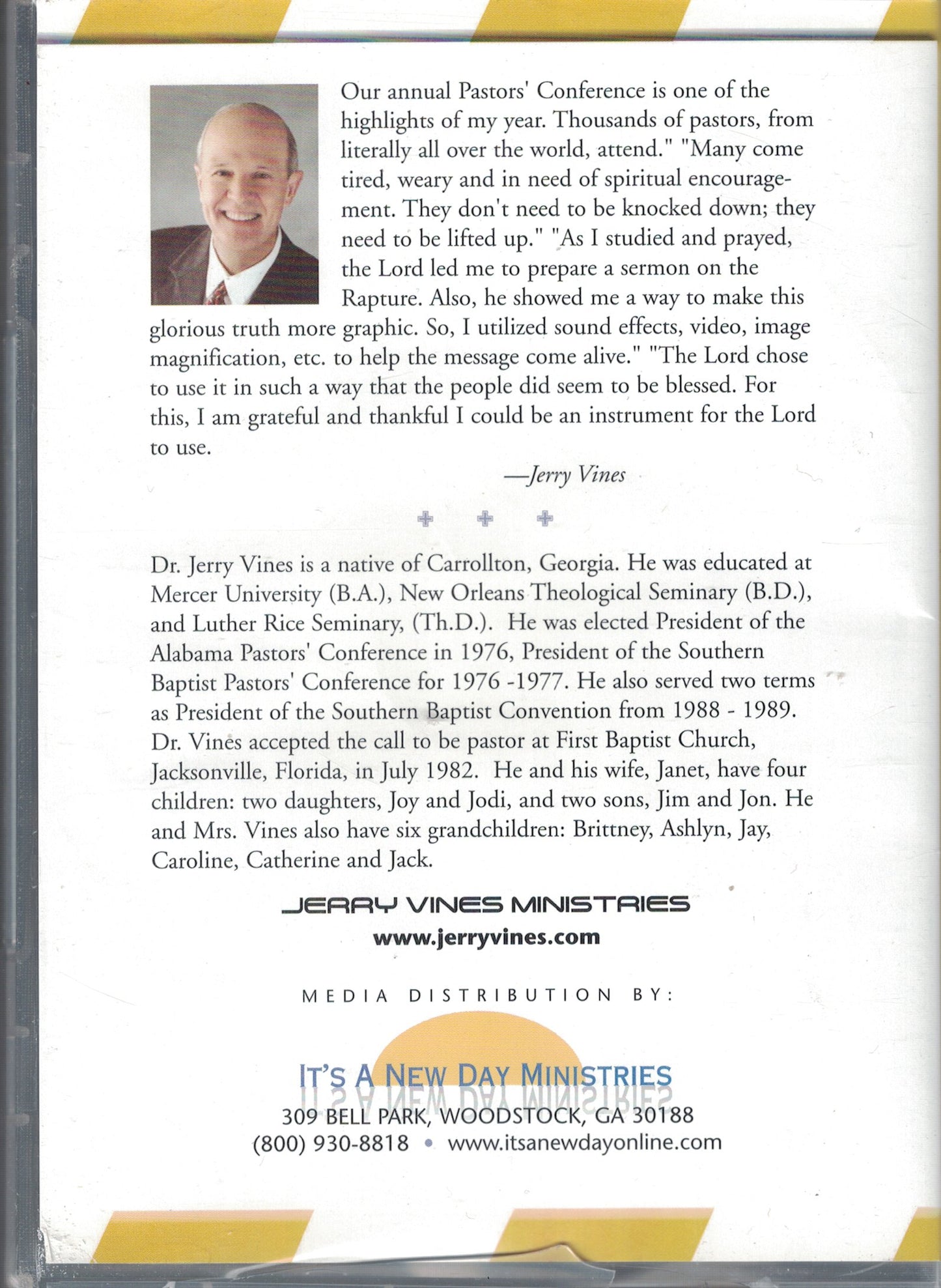 Rescued by Jerry Vines