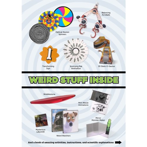 Klutz The Book of Impossible Objects: 25 Eye-Popping Projects to Make, See & Do Craft Kit