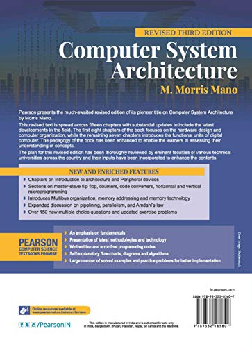 Computer System Architecture, 3Rd Edn (Update)