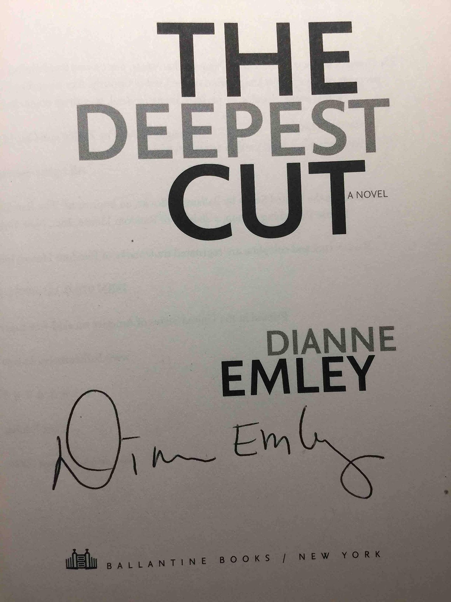 The Deepest Cut: A Novel (Nan Vining)